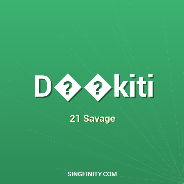 Artwork for D��kiti