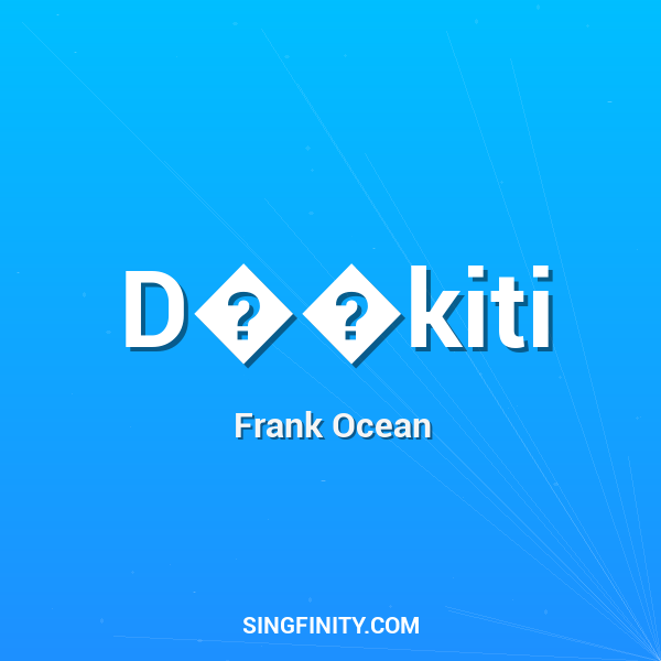 Artwork for D��kiti