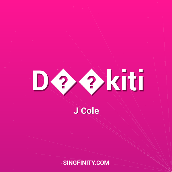 Artwork for D��kiti