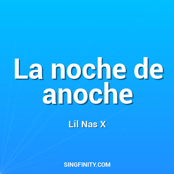 Artwork for La noche de anoche