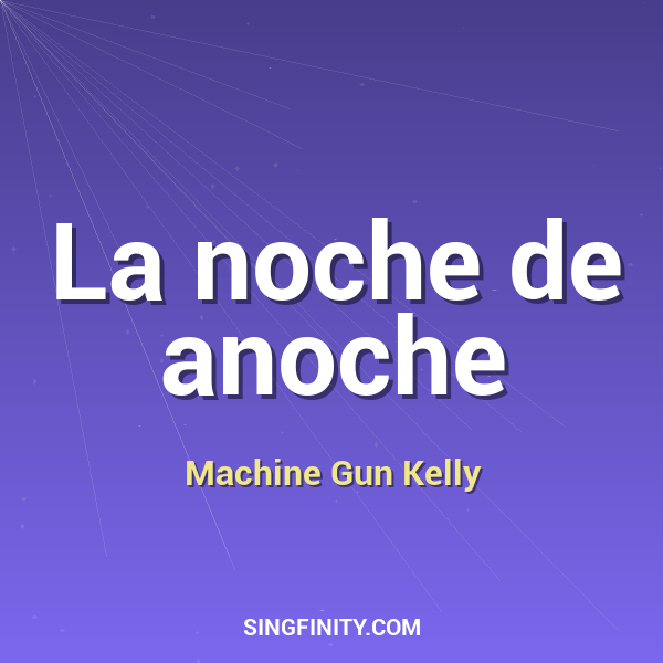 Artwork for La noche de anoche