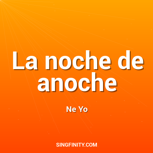 Artwork for La noche de anoche