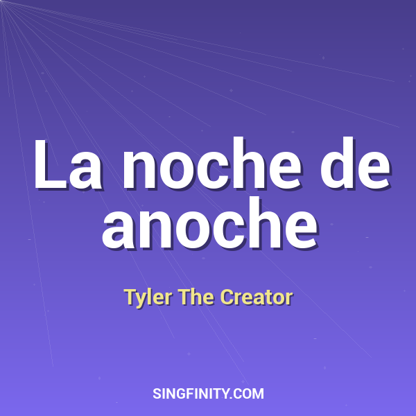 Artwork for La noche de anoche