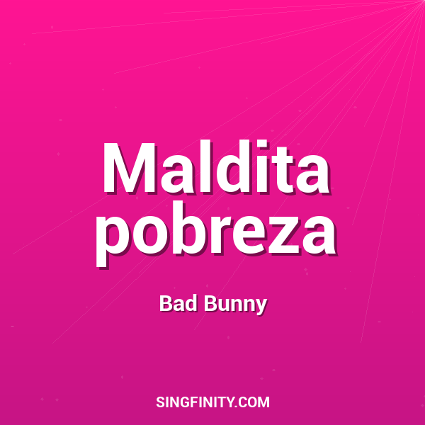Maldita pobreza