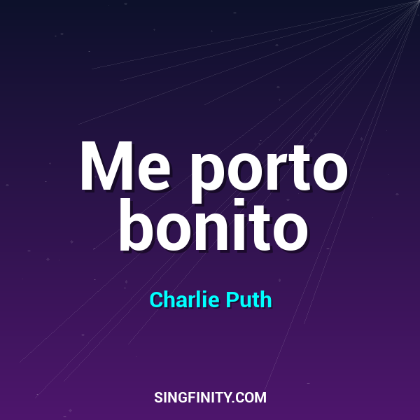 Artwork for Me porto bonito