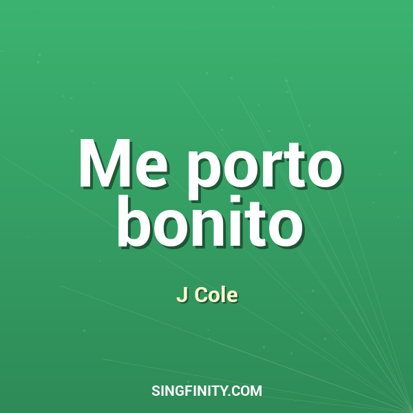 Artwork for Me porto bonito