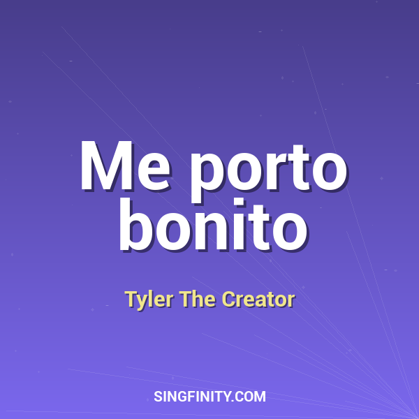 Artwork for Me porto bonito