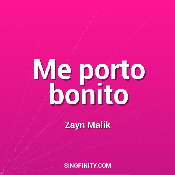 Artwork for Me porto bonito