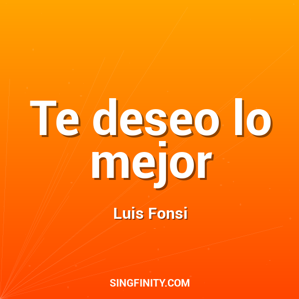 Artwork for Te deseo lo mejor