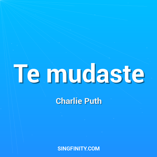 Artwork for Te mudaste