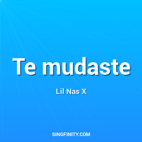 Artwork for Te mudaste