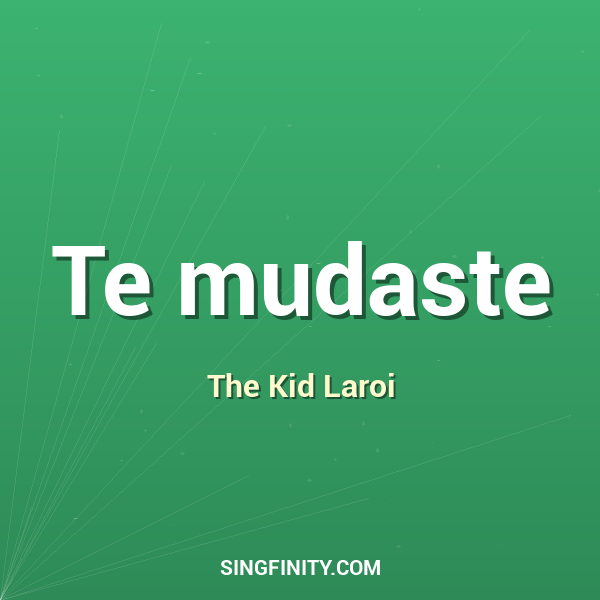 Artwork for Te mudaste