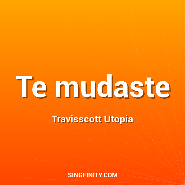 Artwork for Te mudaste