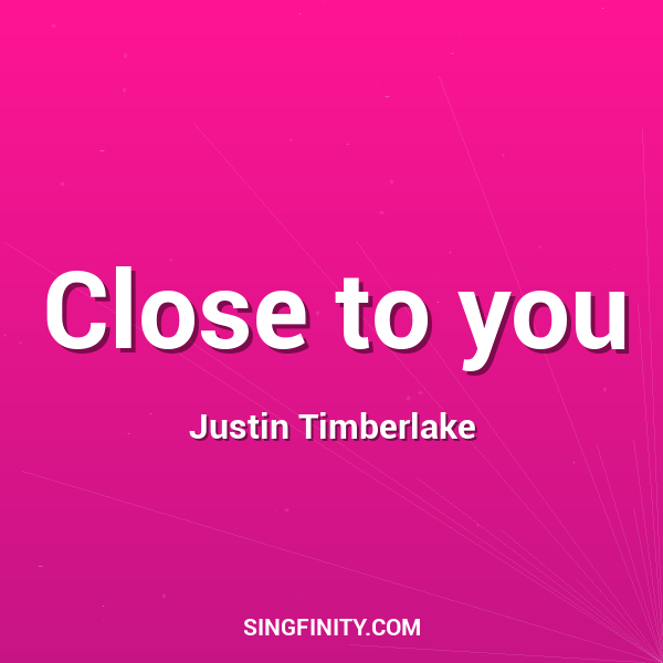Artwork for Close to you