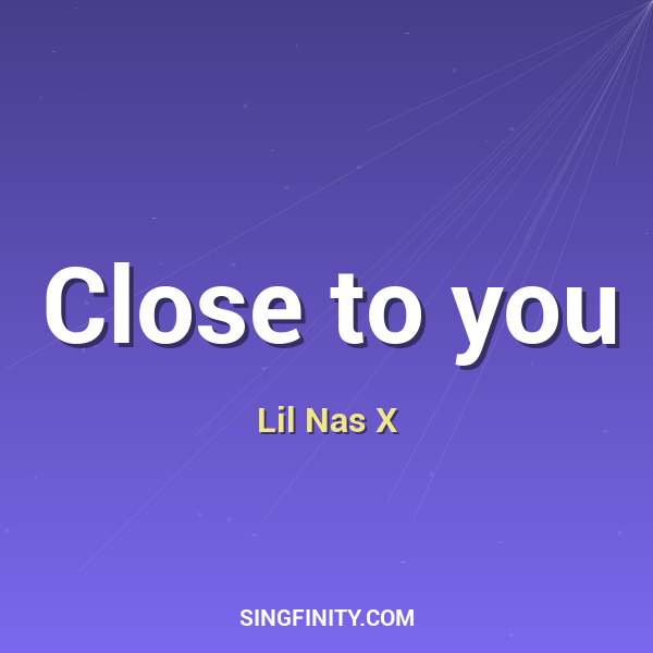 Artwork for Close to you