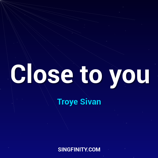 Artwork for Close to you