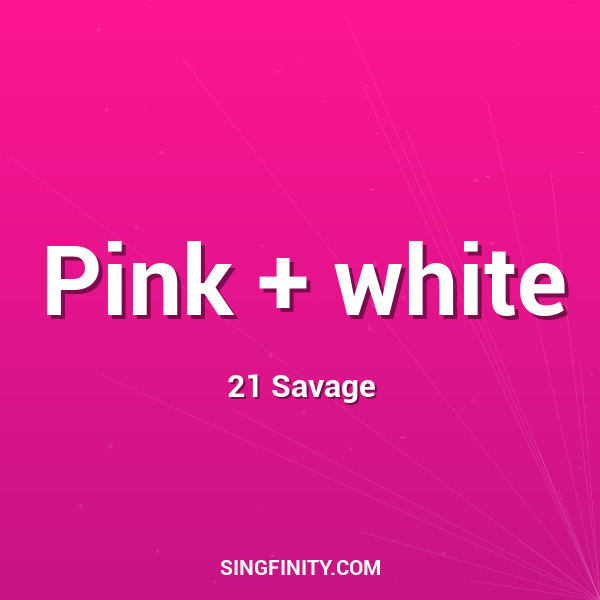 Pink + white