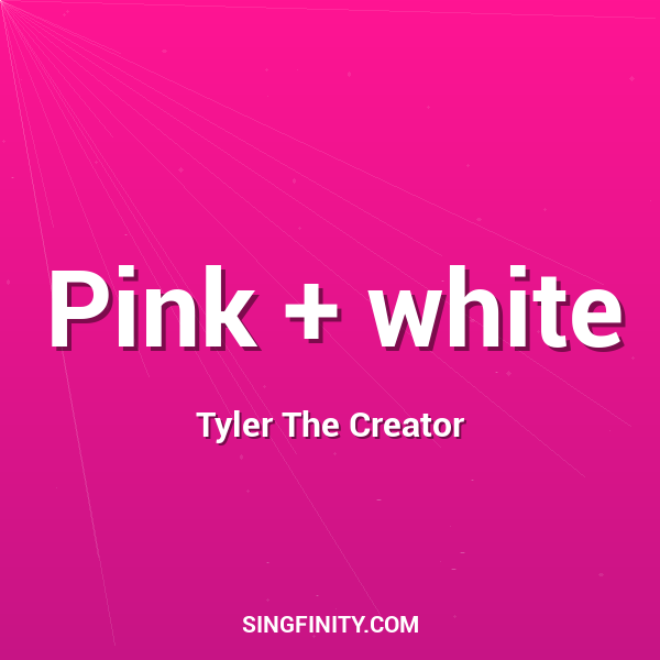 Artwork for Pink + white