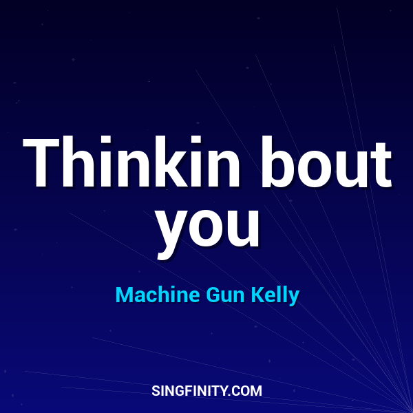 Artwork for Thinkin bout you