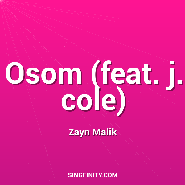 Osom (feat. j. cole)