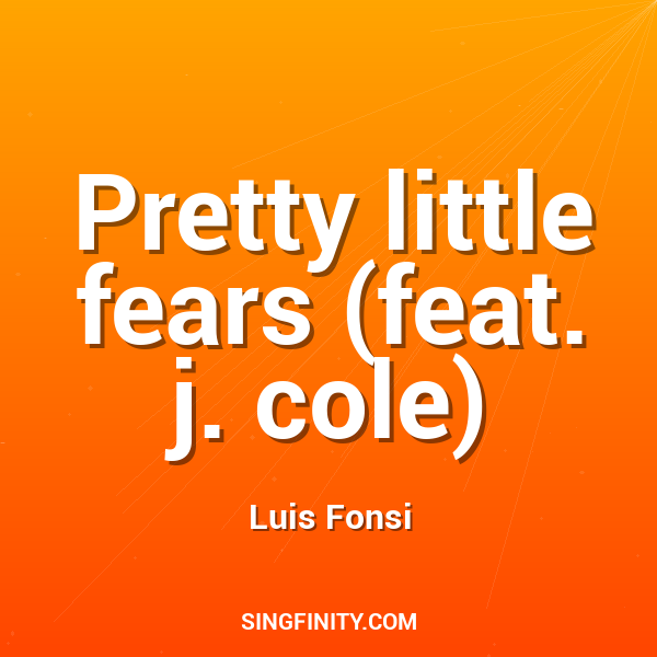 Pretty little fears (feat. j. cole)