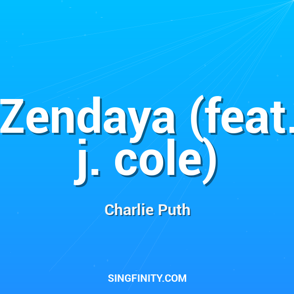 Zendaya (feat. j. cole)