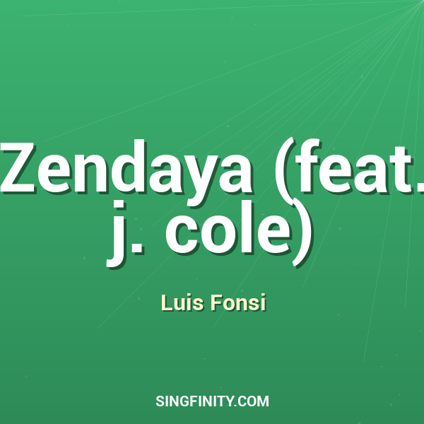 Zendaya (feat. j. cole)