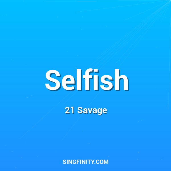 Artwork for Selfish
