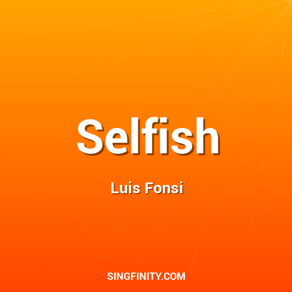 Artwork for Selfish