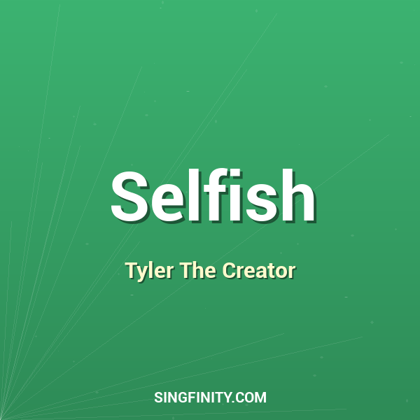 Artwork for Selfish