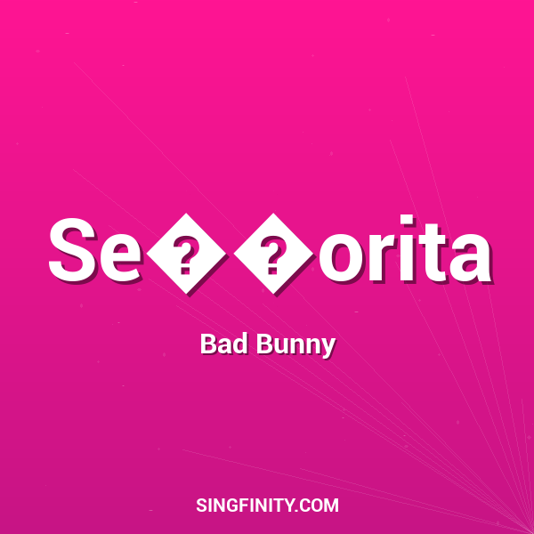 Artwork for Se��orita
