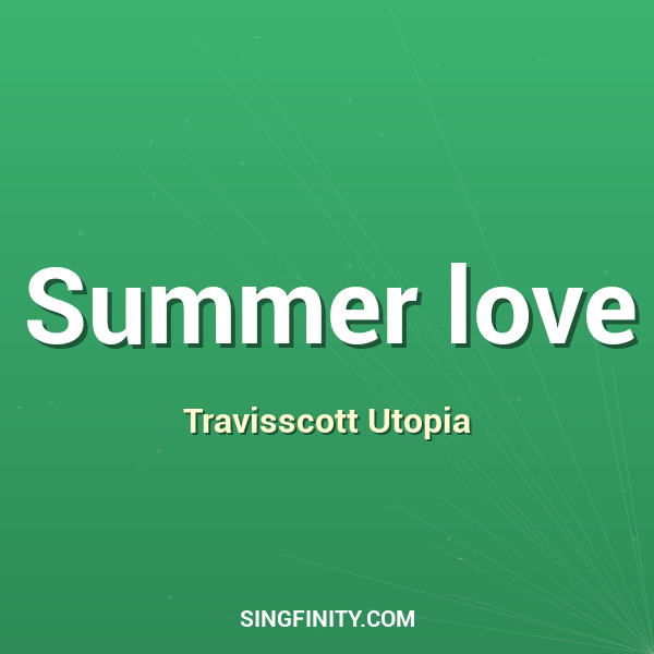 Artwork for Summer love