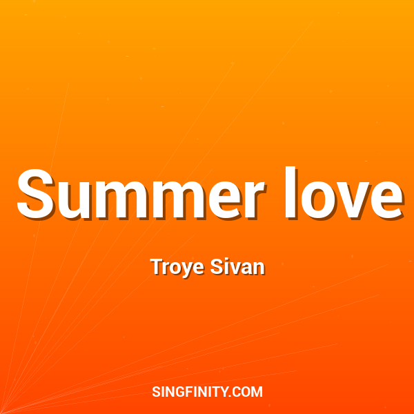 Artwork for Summer love