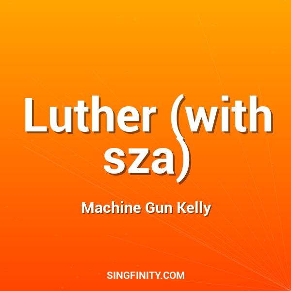 Artwork for Luther (with sza)