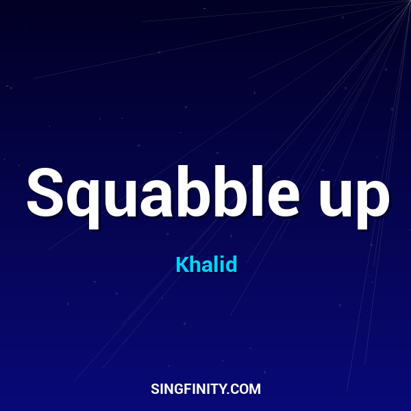 Artwork for Squabble up
