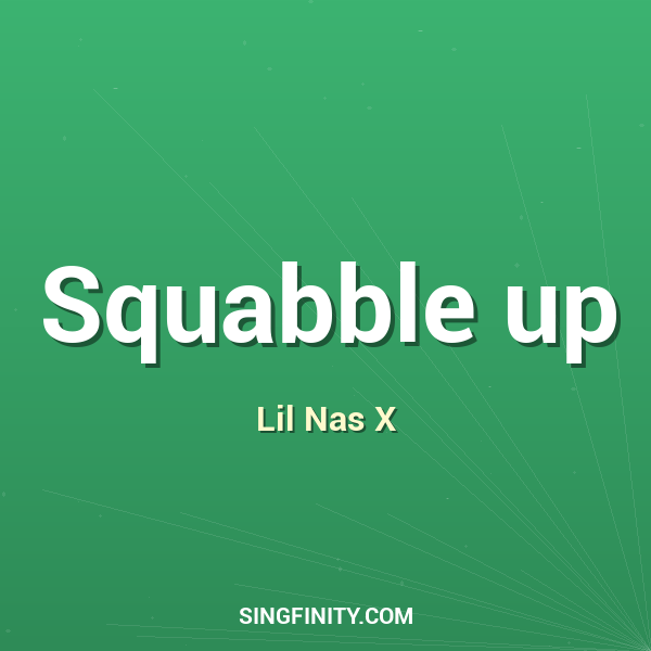 Artwork for Squabble up