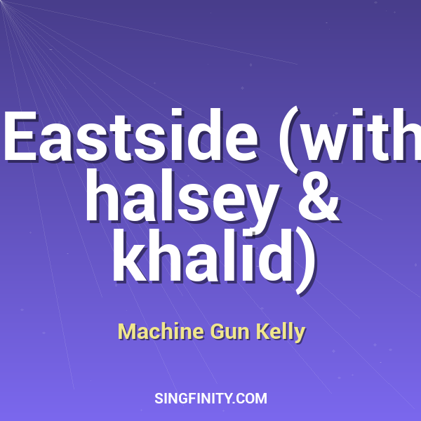Eastside (with halsey & khalid)