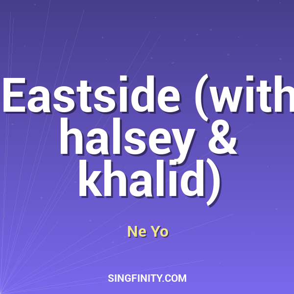 Artwork for Eastside (with halsey & khalid)