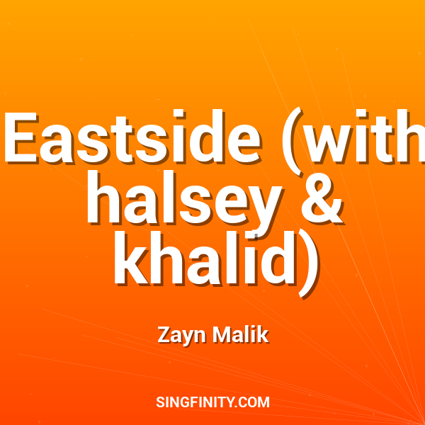 Eastside (with halsey & khalid)