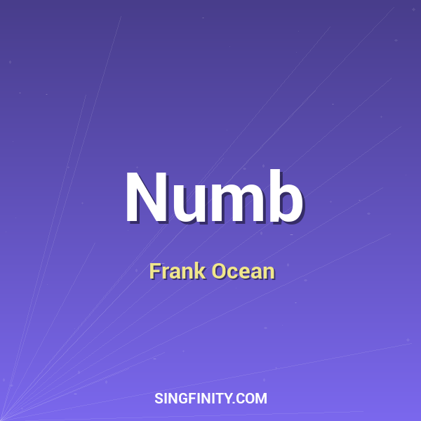 Artwork for Numb