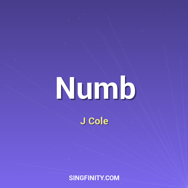 Artwork for Numb