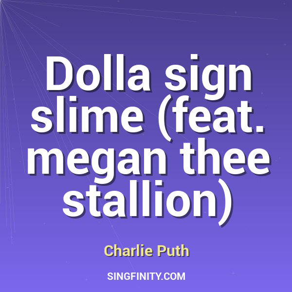 Dolla sign slime (feat. megan thee stallion)