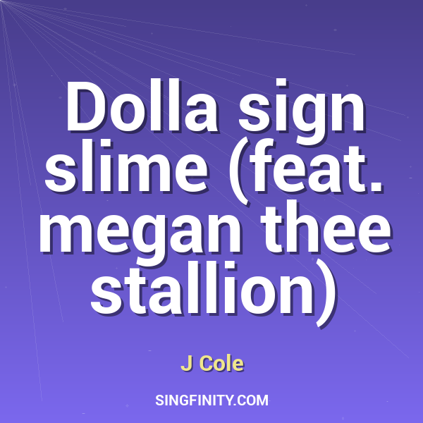 Dolla sign slime (feat. megan thee stallion)