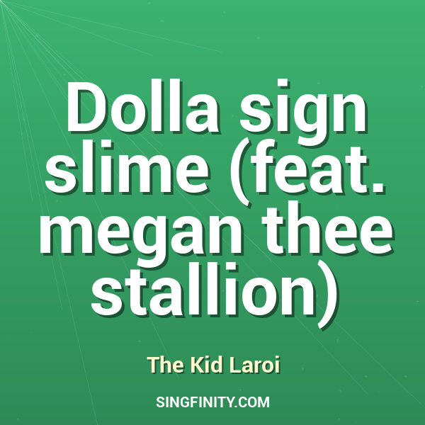 Artwork for Dolla sign slime (feat. megan thee stallion)