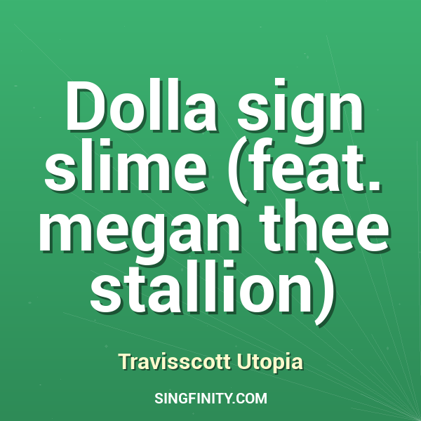 Artwork for Dolla sign slime (feat. megan thee stallion)