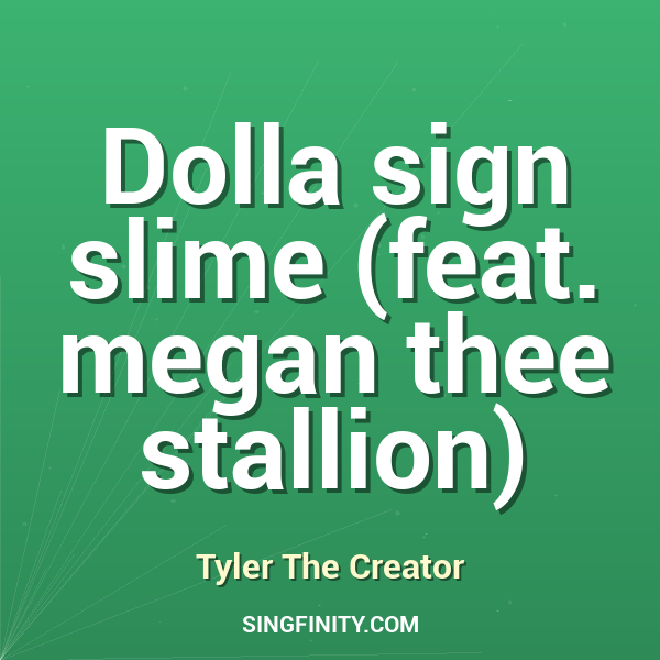 Artwork for Dolla sign slime (feat. megan thee stallion)