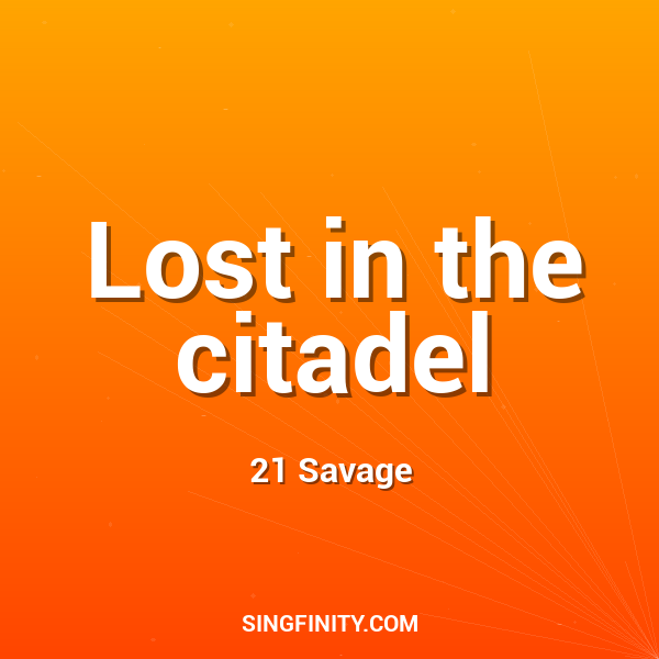 Artwork for Lost in the citadel