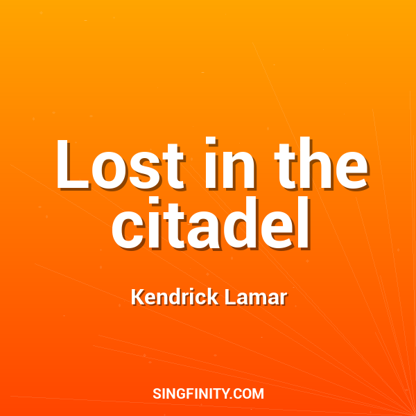 Artwork for Lost in the citadel