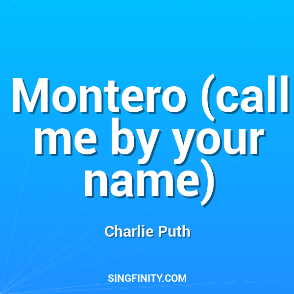 Montero (call me by your name)