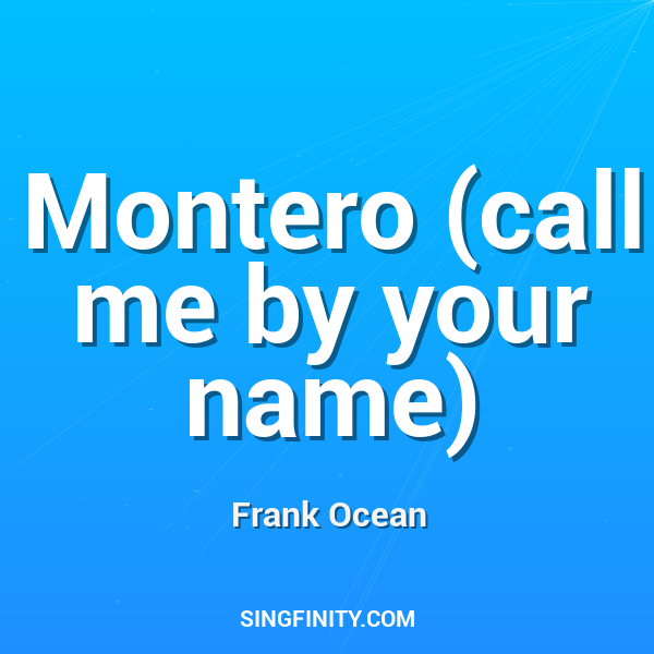 Artwork for Montero (call me by your name)